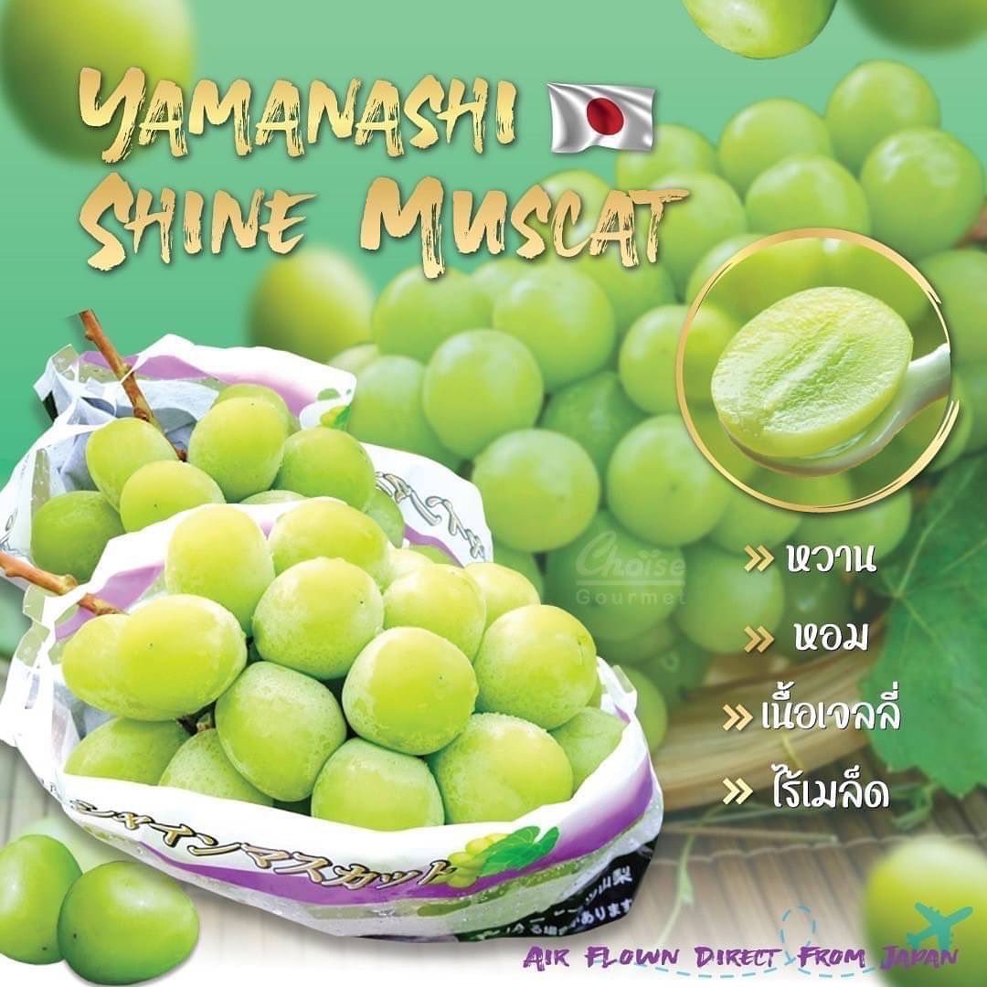 Yamanashi Shine Muscat 1ช่อ