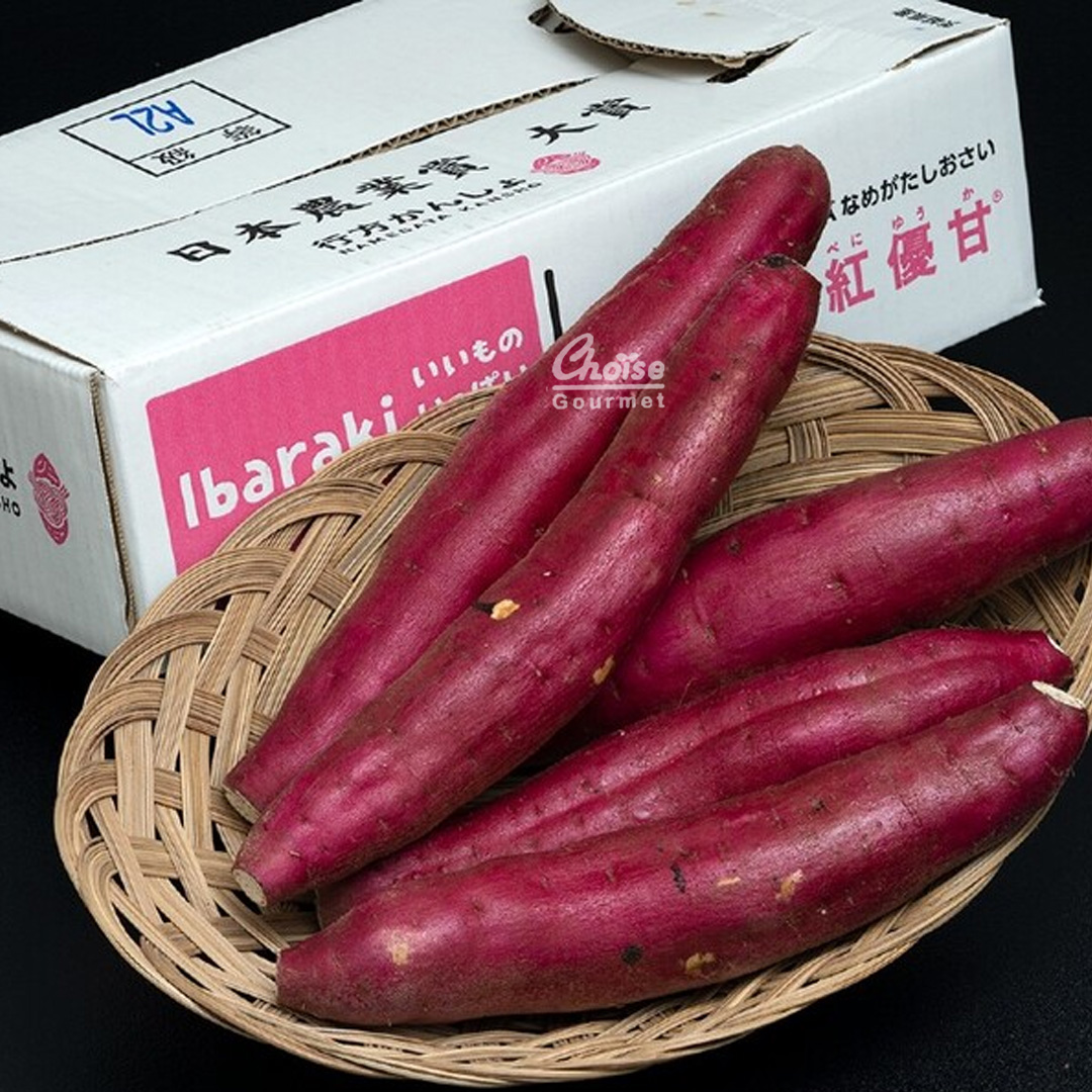Ibaraki Silk Sweet Yellow Potato Giftbox 2 kg - Choise Gourmet